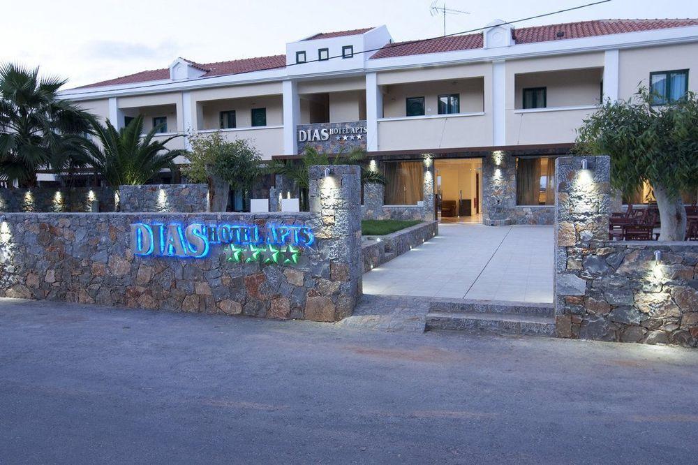 Dias Hotel & Apts Stalida Bagian luar foto